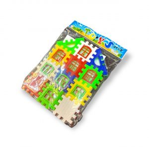 Plastic House DIY Building Blocks Toy for Children