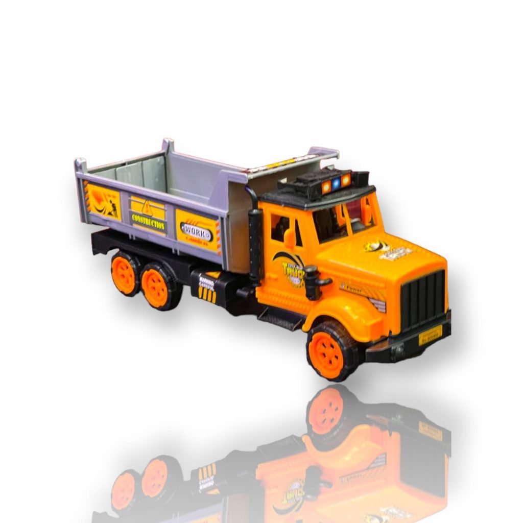 Dump Truck Friction Toy Big Size For Kids | lookout.lk