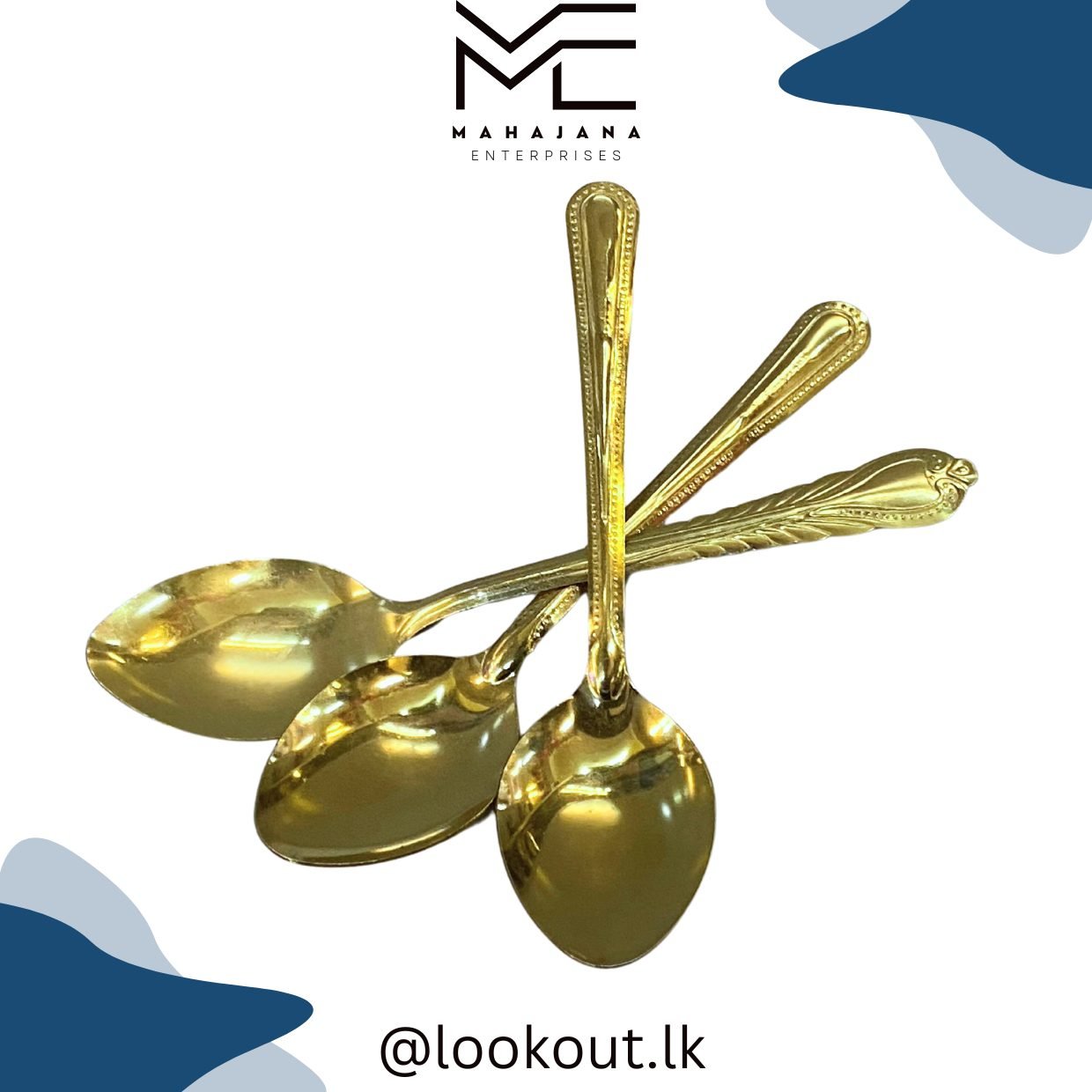 Gold Table spoon 3pcs