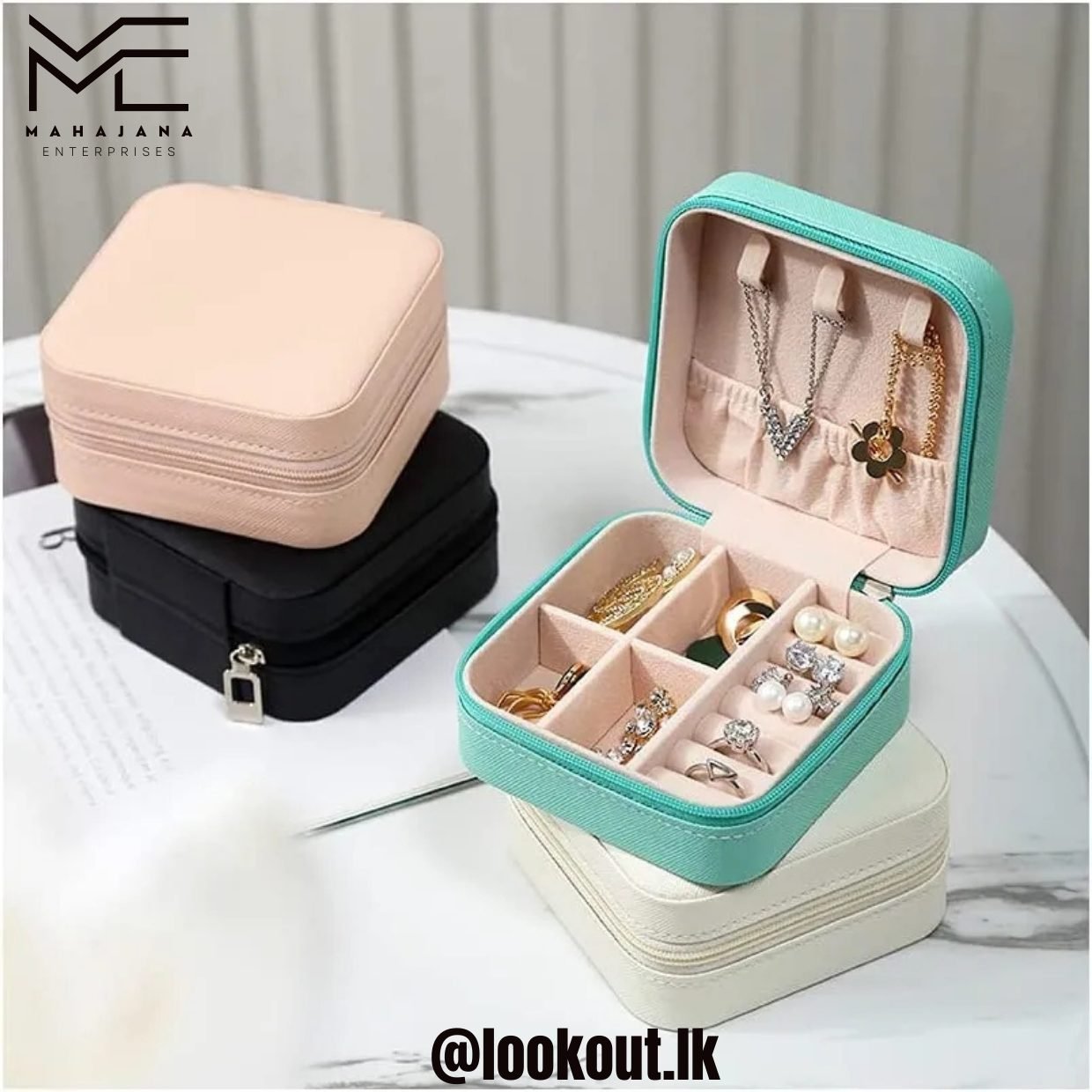 Portable Travel Jewelry Organizer