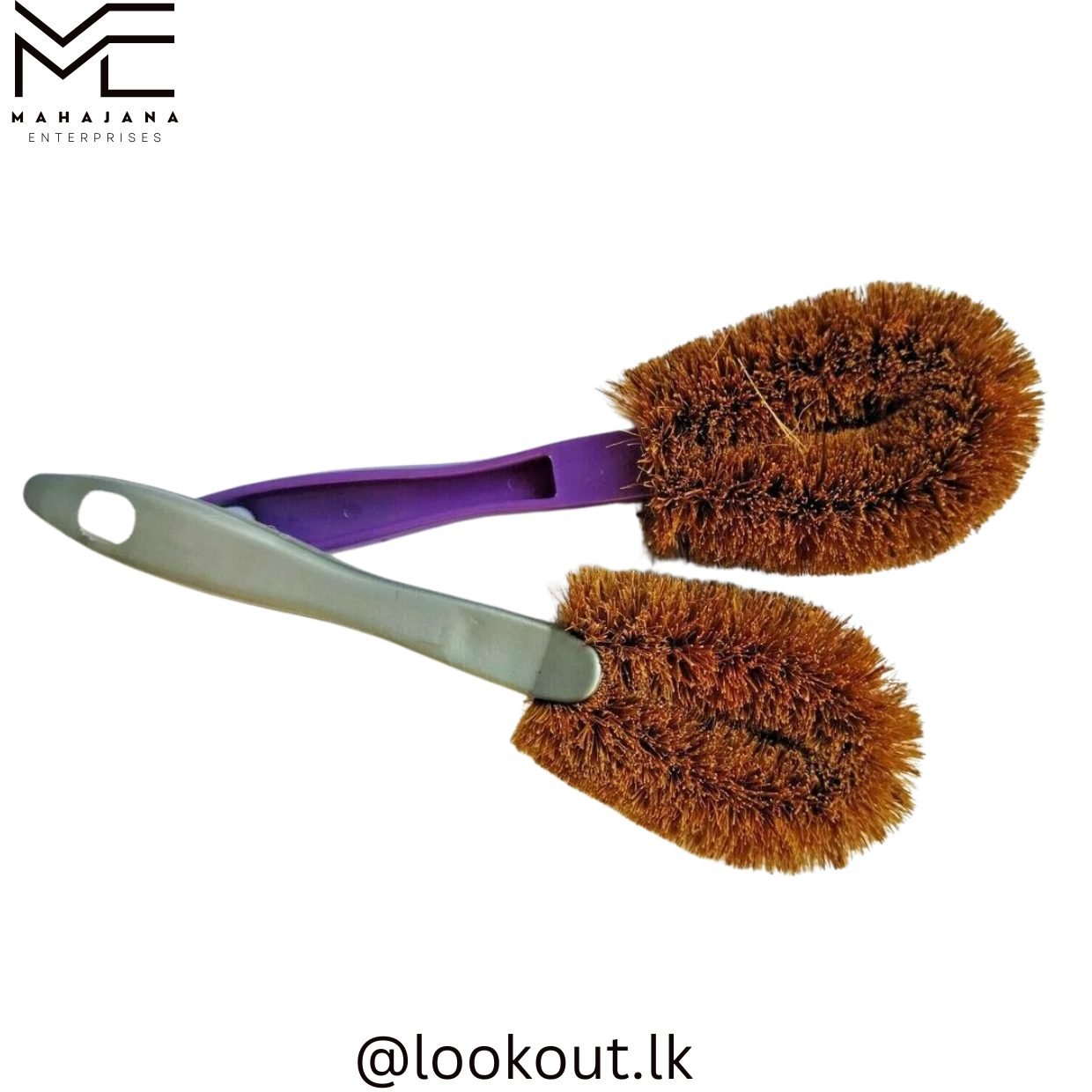 Coir Brush with Handle