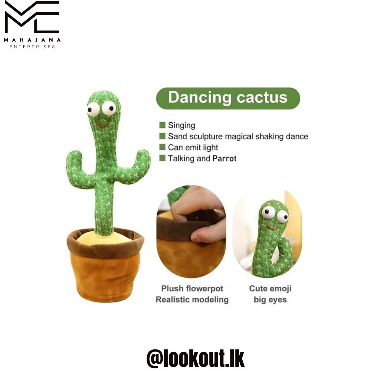 Rechargeable Cute Dancing Cactus