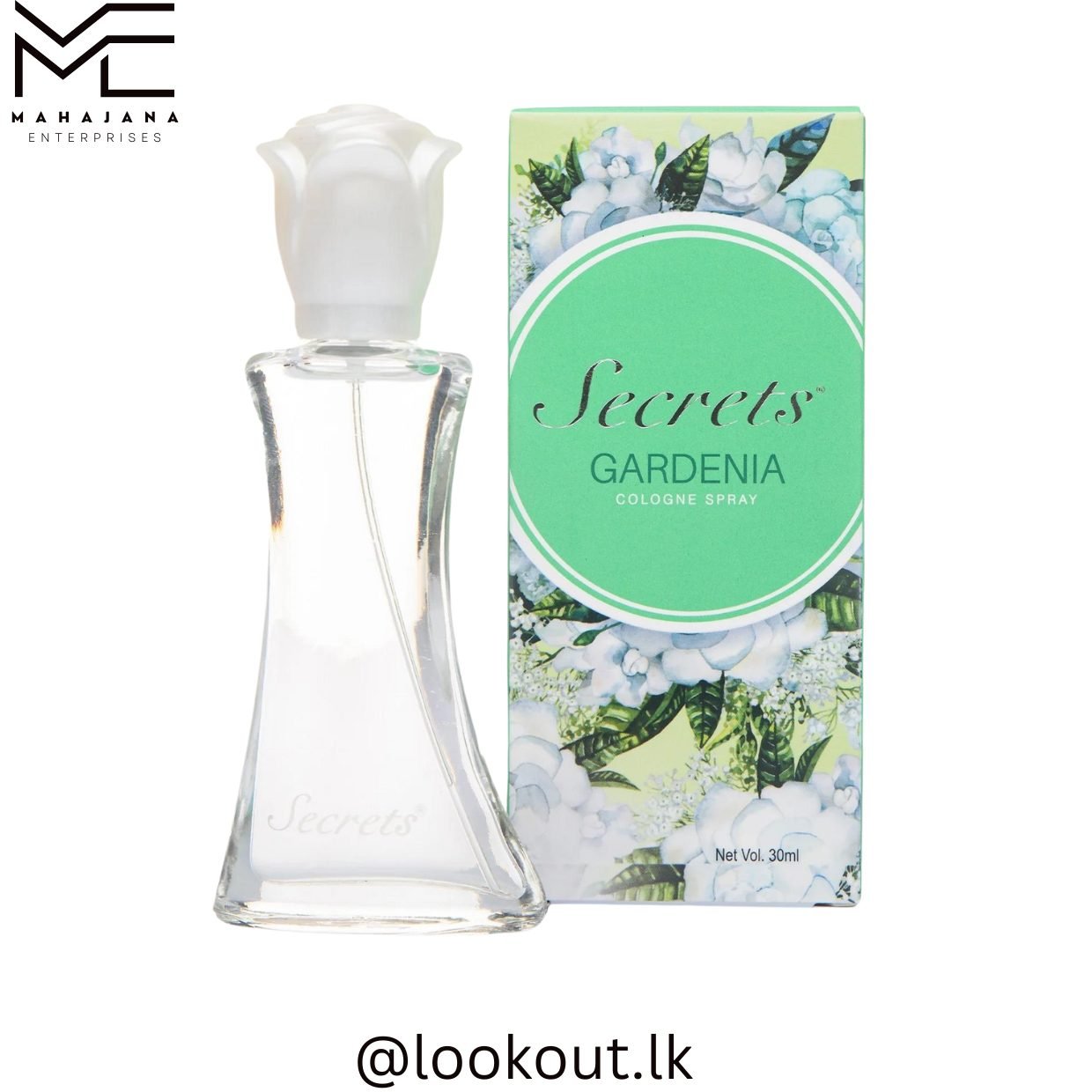 Secrets Gardenia Cologne Perfume Spray- 30ML