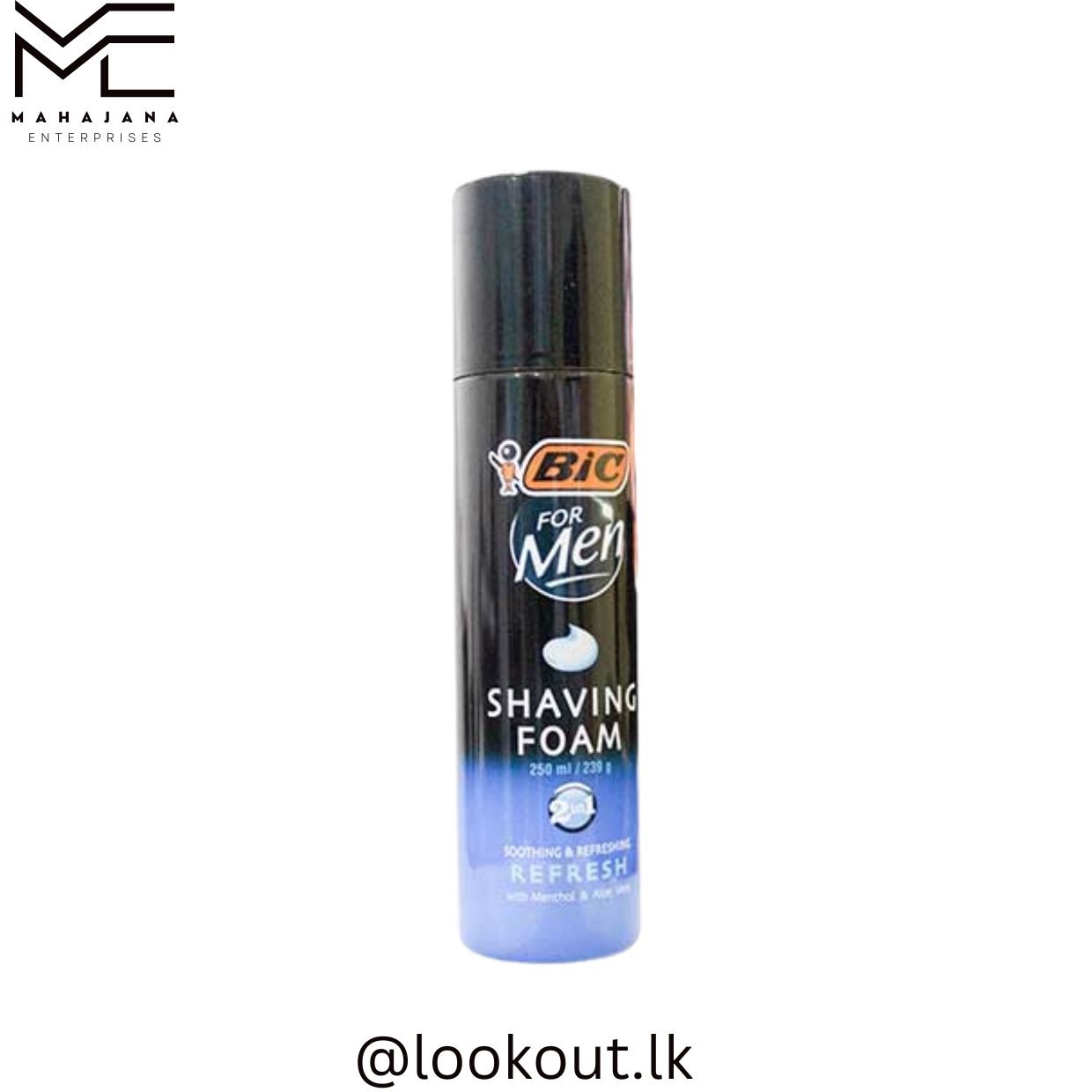 BIC Shaving Foam - Refresh 250ML