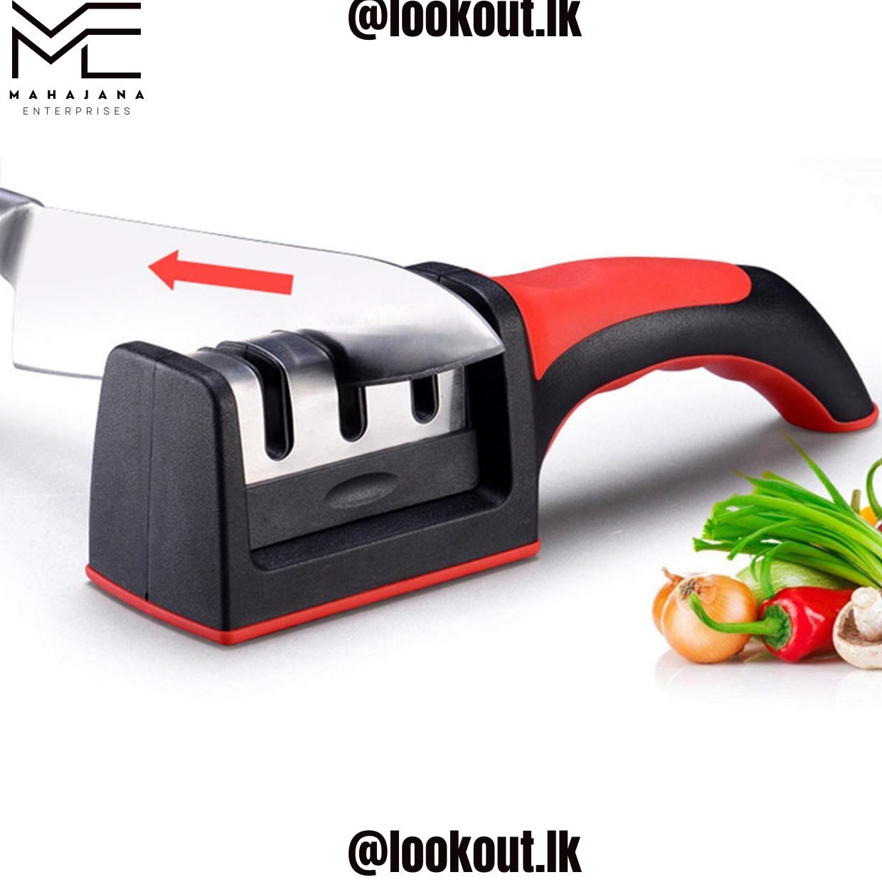 Professional 3-Stage Knife Sharpener