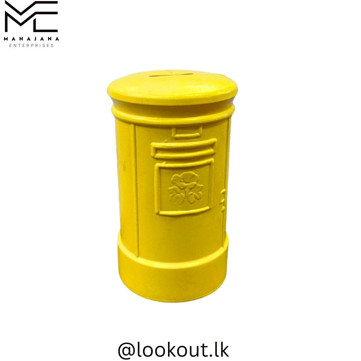 Pillar Box Type Money Till Box Multicolor for Money Saving