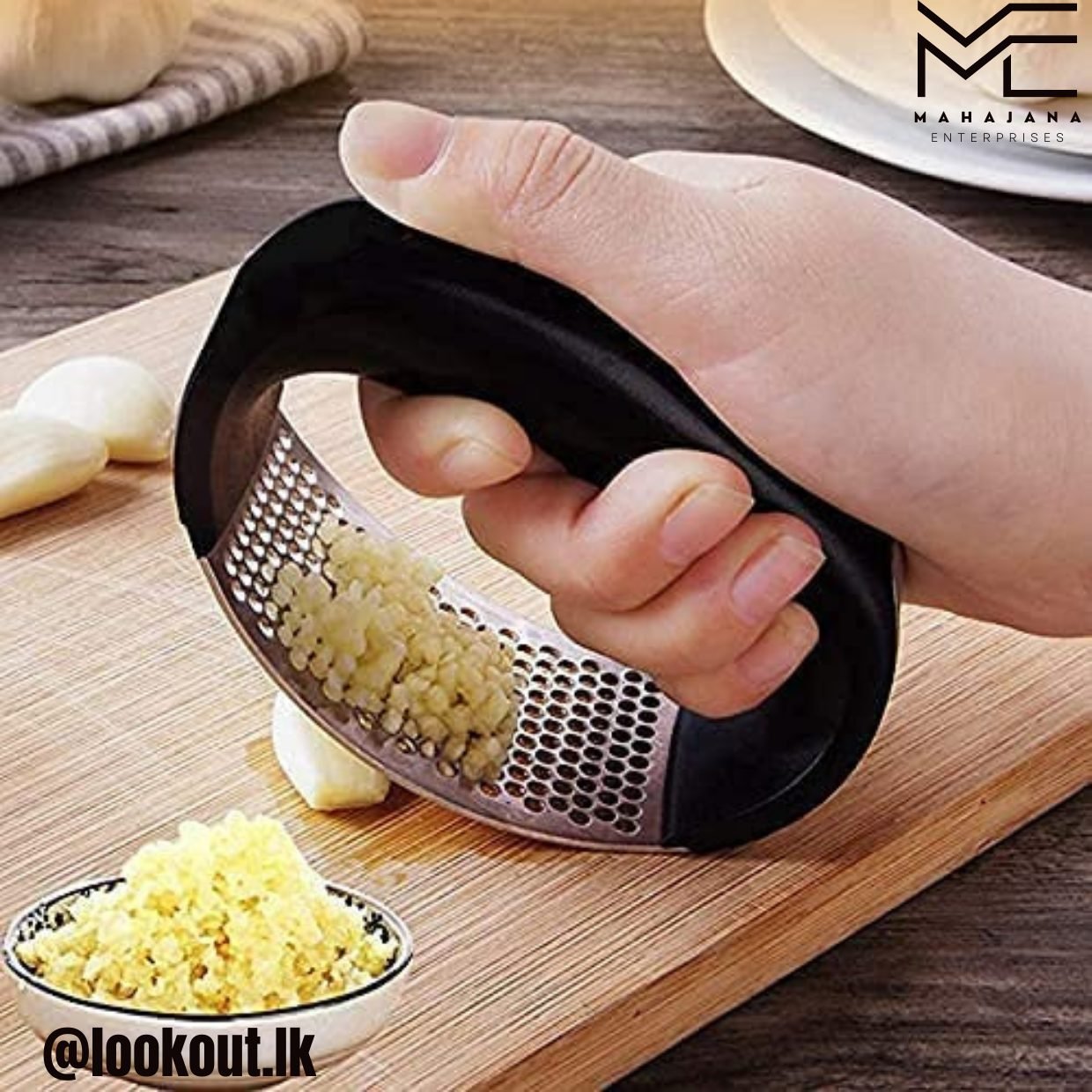 Garlic press