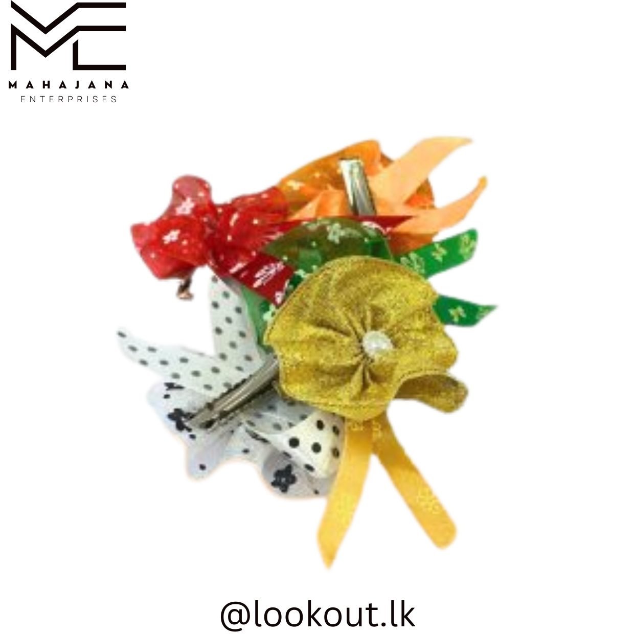 Hair Clips Flower Design