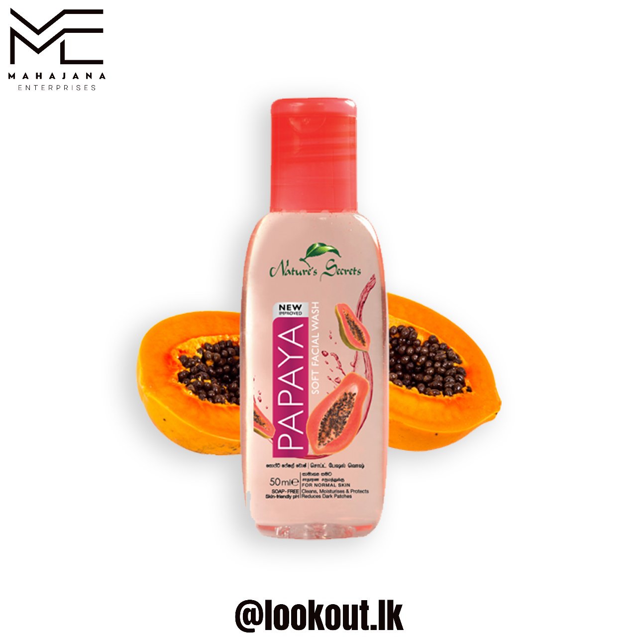 Papaya Soft Facial Wash 50ml