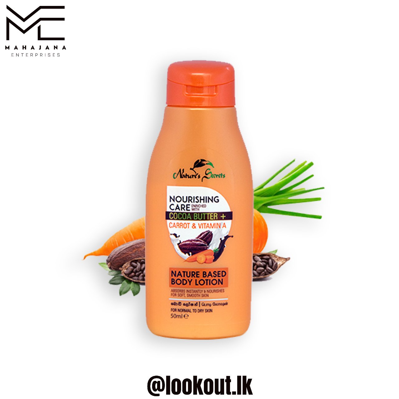 Nourishing Care Body Lotion – Carrot (50ml)