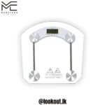 Digital glass weighing scale