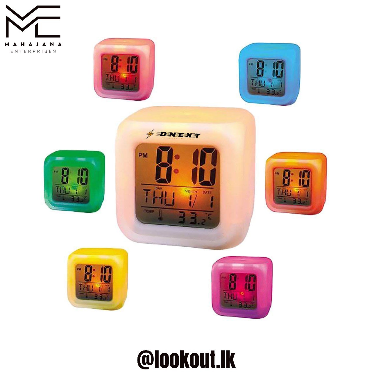 Colour Changing Alarm Clock