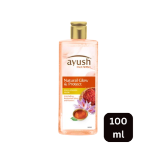 Ayush Natural Glow & Protect Face wash 100ml