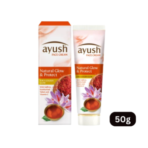 Ayush Natural Glow & Protect Face Cream 50g