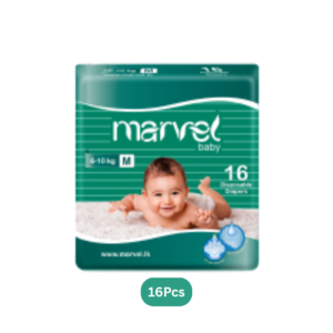 Marvel Baby Diapers Medium 16 Pcs