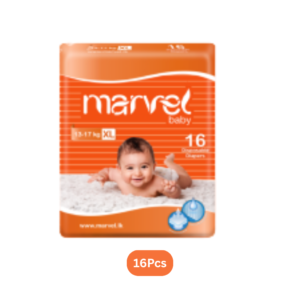 Marvel Baby Diapers Extra Large 16 Pcs