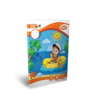 Atlas A5 Book Practical Double Ruled 80Pgs