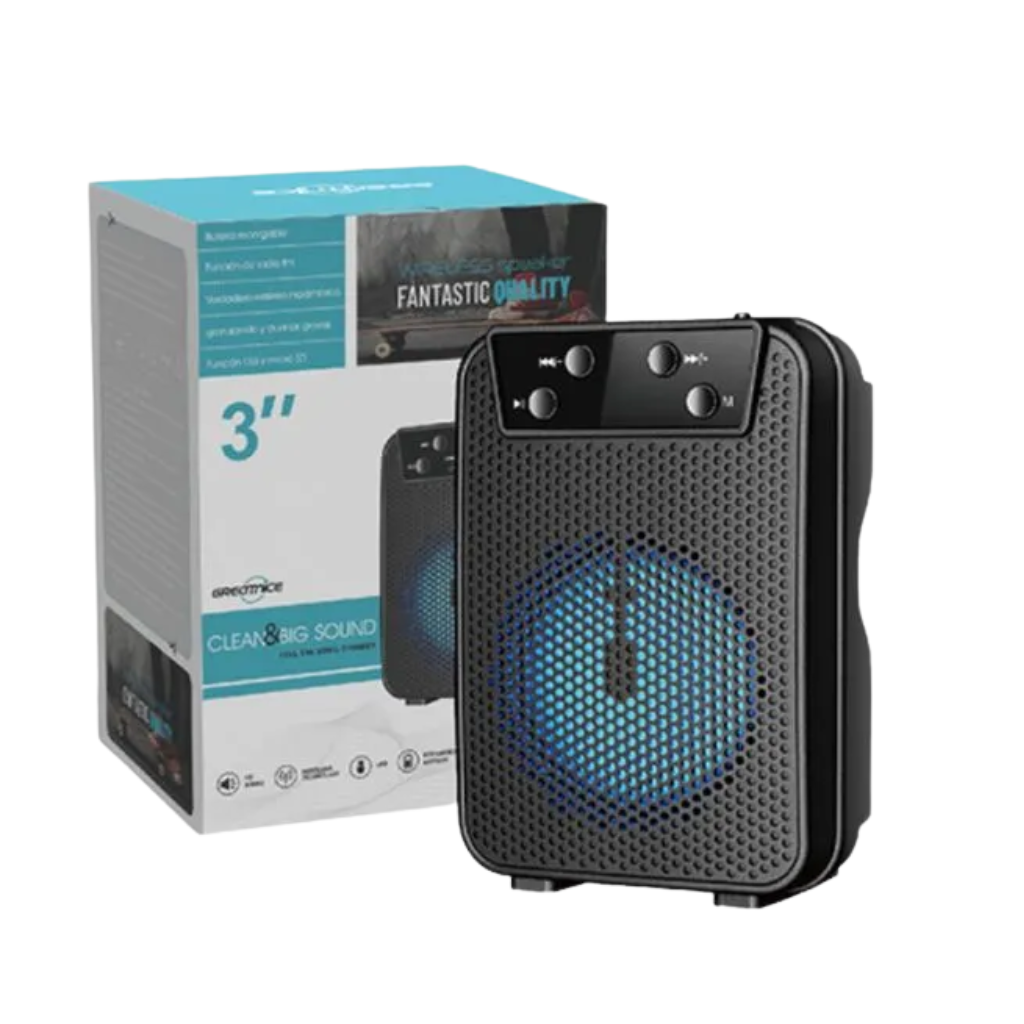 Wireless Speaker Clean & Big Sound 3"