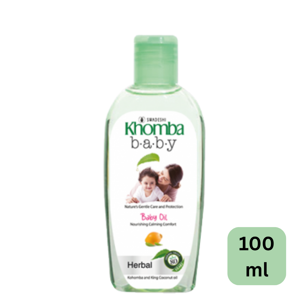KHOMBA BABY OIL – HERBAL – 100ML