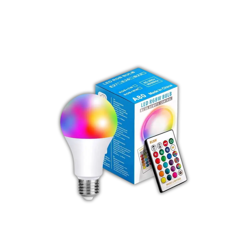 LED RGB BULB WITH REMOTE CONTROL
