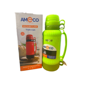 AMECO VACUUM FLASK TRIPLE CUPS 1.8L
